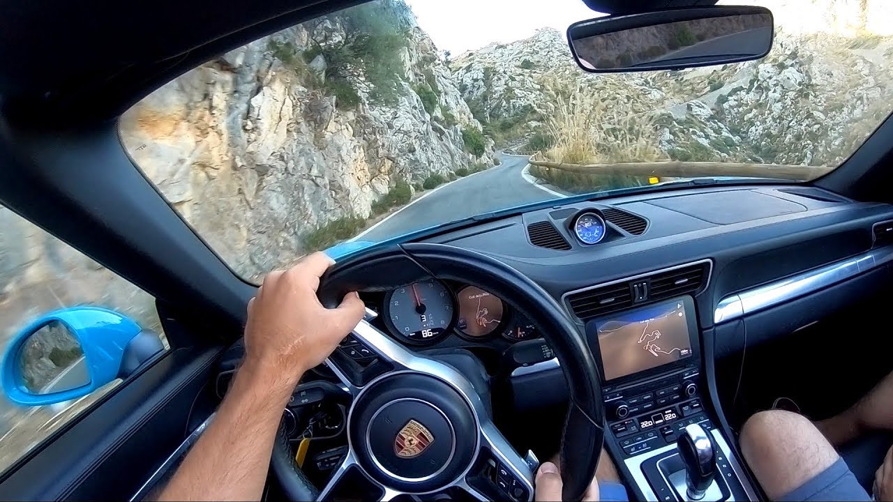 2016 Porsche 991.2 Carrera S - Sunday Drive Mallorca | GoPro Hero 6 POV