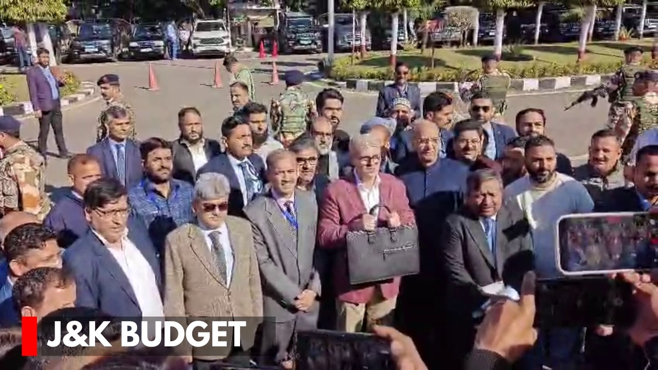 CM Arrives In Assembly With Budget