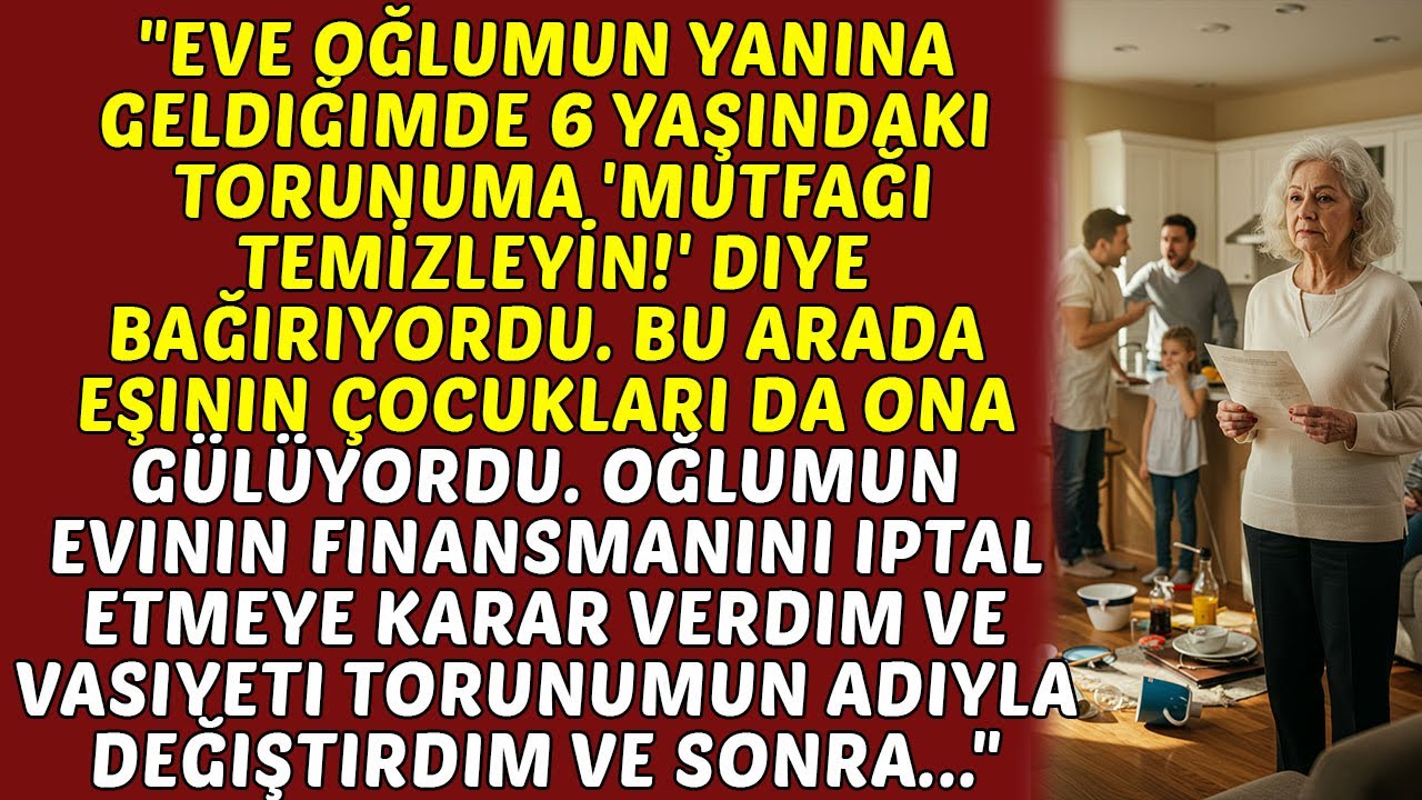 Eve Geldiğimde Oğlum 6 Yaşındaki Torunuma Bağırıyordu: 