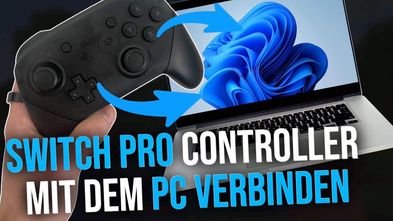 Nintendo Switch Pro Controller mit Windows PC verwenden (2026) [Deutsch]