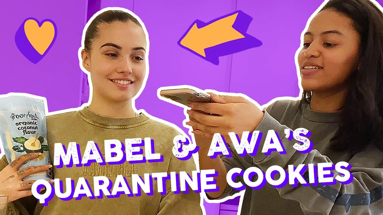 ​ @Mabel and @AWA Make Vegan Quarantine Cookies | Sass Academy