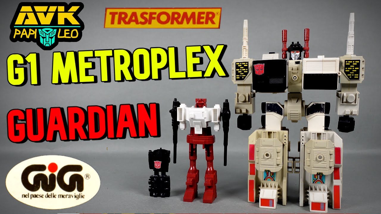 Giochiamo con Guardian GIG - Transformers G1 Metroplex con PAPI&LEO