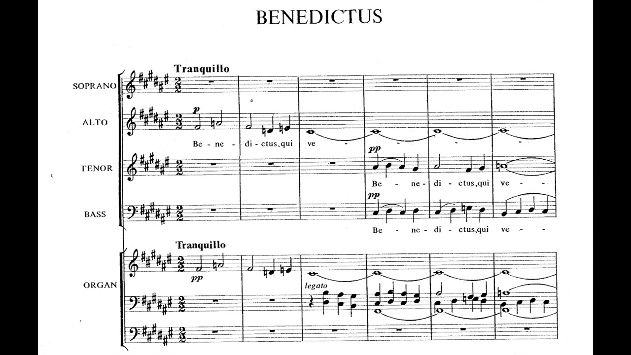 Kodaly Missa Brevis 4. Sanctus and 5. Benedictus