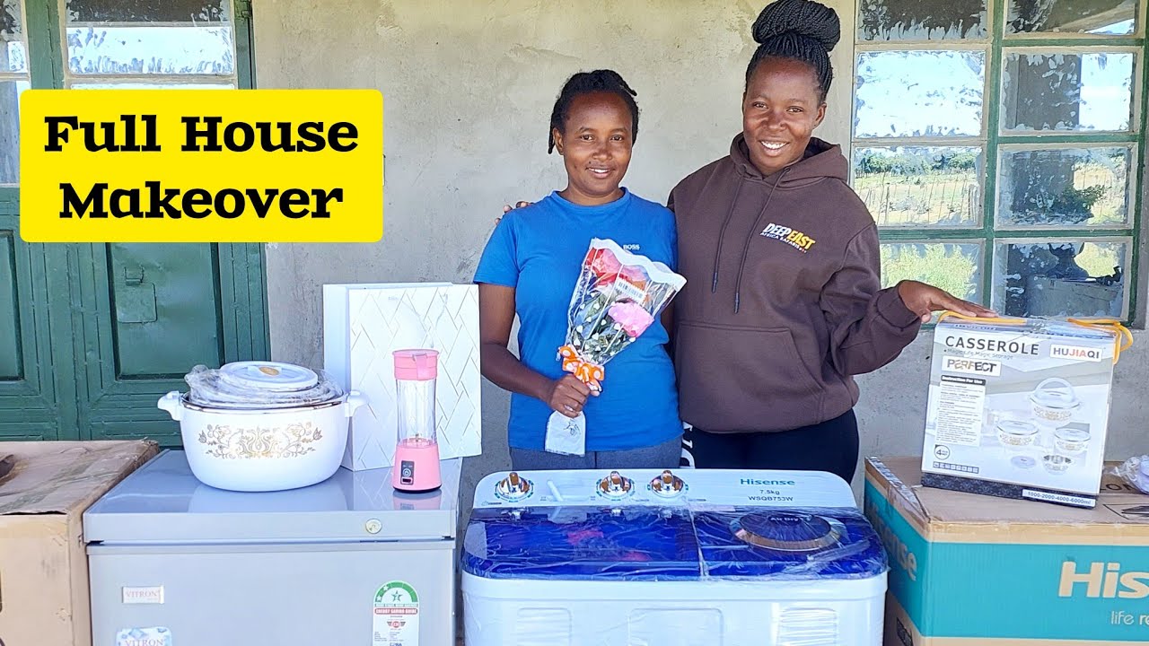 We surprised Her with a full Kitchen Makeover From the USA to Kenya‼️