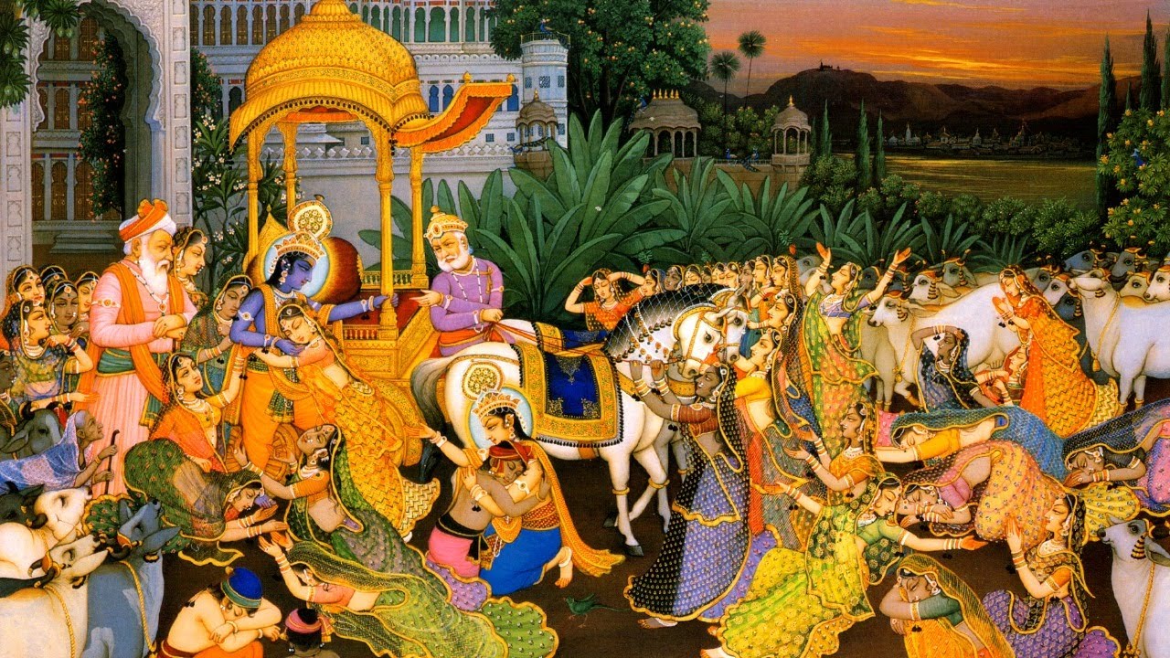 Акрура увозит Кришну в Матхуру - Akrura takes Krsna to Mathura + Viraha-gita / Windhagen, 25.12.2025