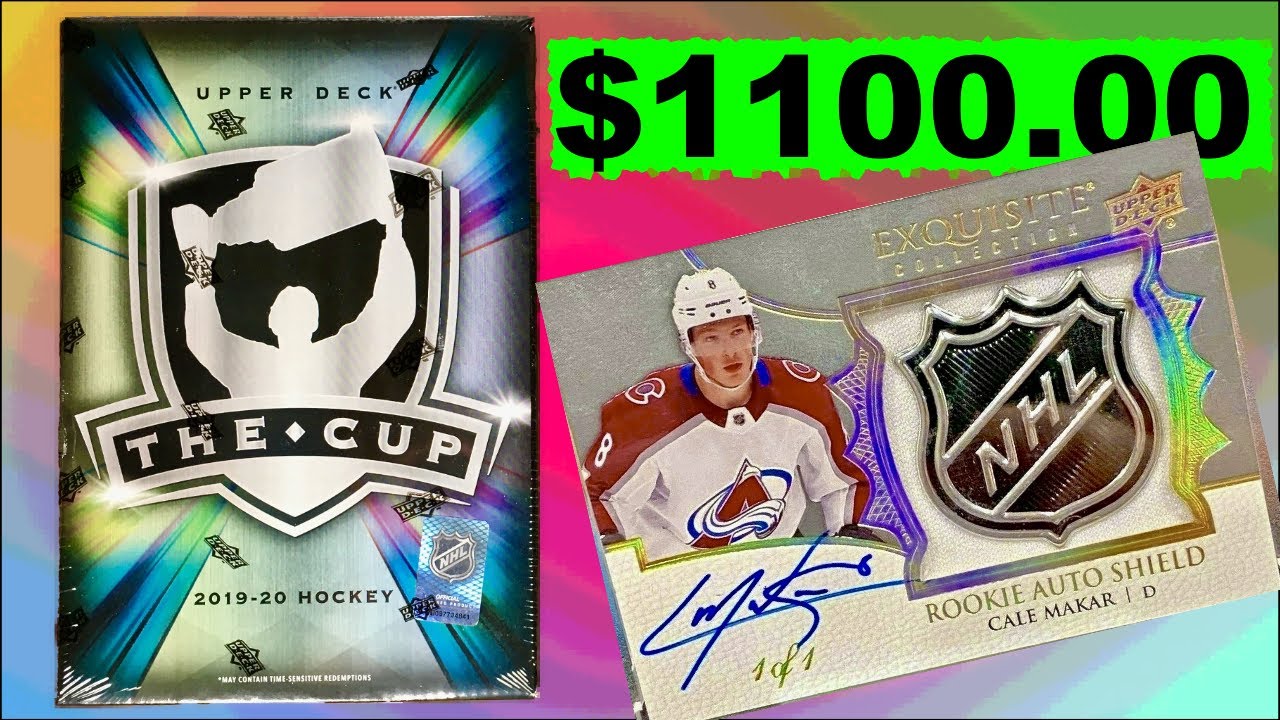 Открываем ещё одну коробку Upper Deck The Cup Hockey сезона 2019-20