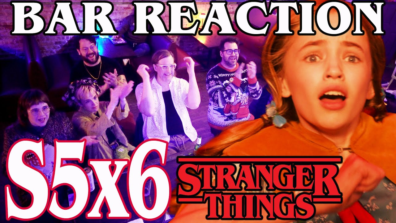 Less Talking More Running!! // Stranger Things S5x6 Bar Reaction!