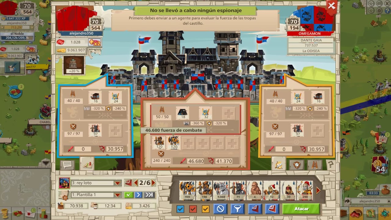 así se arma un super ataque destructor en goodgame empire