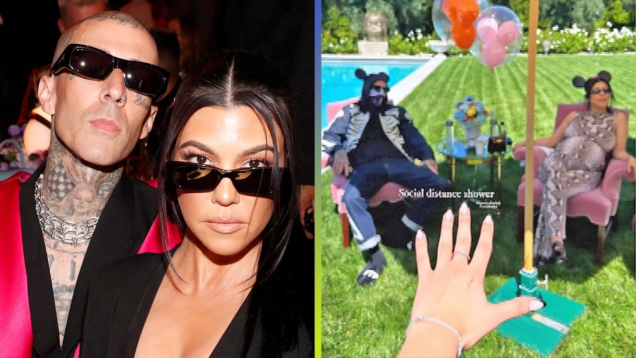 Inside Kourtney Kardashian and Travis Barker’s Disneyland-Themed Baby Shower