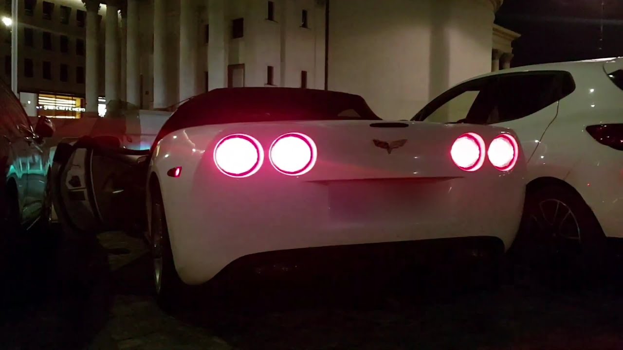 *POPS & BANGS* Corvette C6 * Borla Exhaust STRAIGHT * 6.2 L V8 LS2 Engine