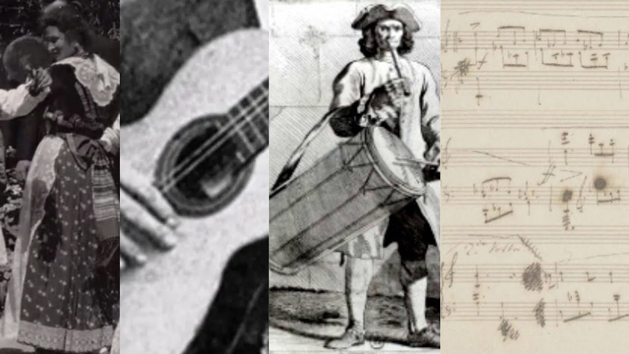 Folk influences in Classical Music: Taratanella, Malagueña & Tambourin