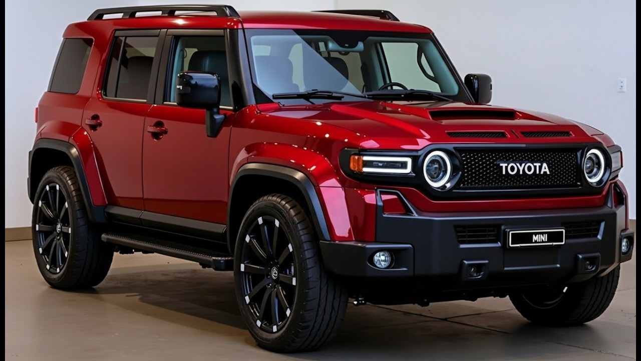 Вышел в продажу Toyota MINI Land Cruiser FJ 2026 года! Этот мощный компактный внедорожник может п...