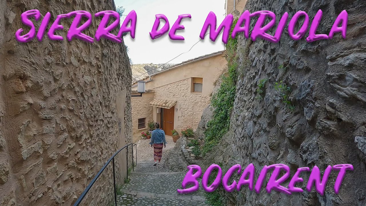 Bocairent. La joya medieval en la roca de la sierra de Mariola.
