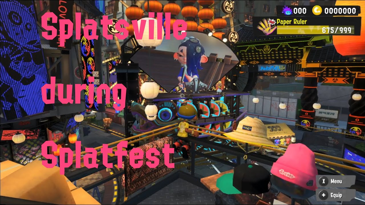 Splatsville Tour During Splatfest | Splatoon 3 | Splatfest World Premiere