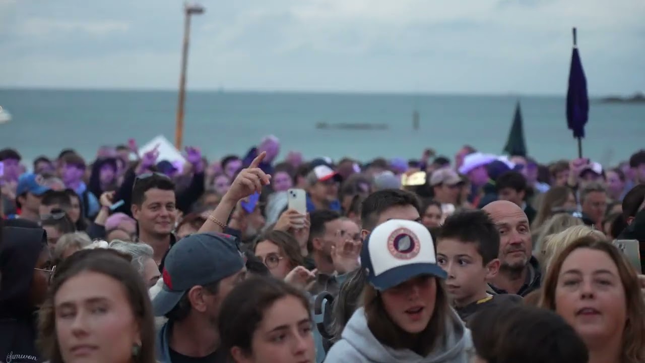 Feu artifice Dinard 2025 et set de FEDER