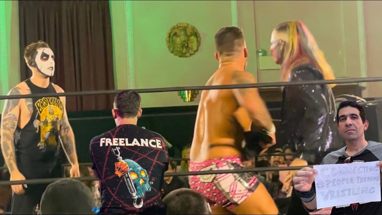 Danhausen Appears @ Freelance Wrestling, Attacks Frank The Clown, Saves Chico Suave vs Trevor Outlaw
