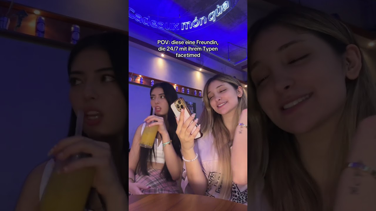 The girlfriend who FaceTimes her guy 24/7...