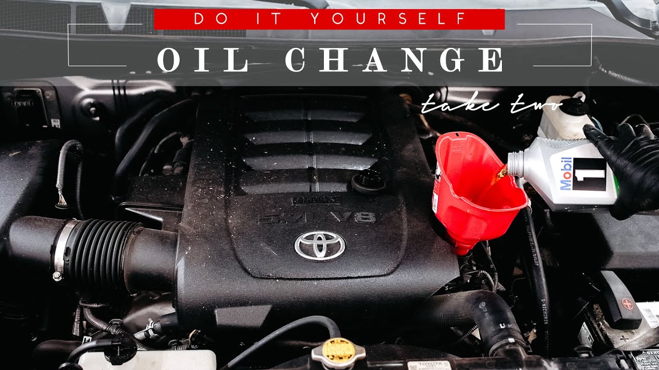 [DIY] Oil Change on a 2012 Toyota Tundra 5.7L | Step by Step