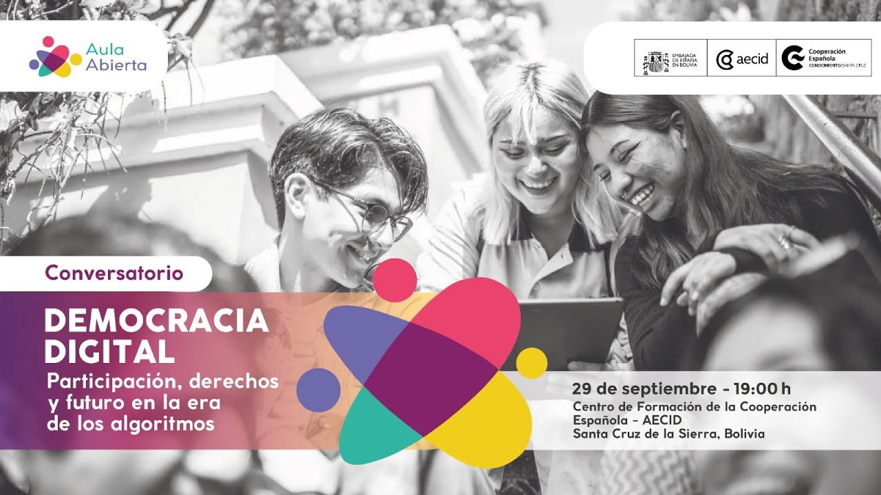 Aula Abierta &ldquo;Democracia digital: participaci&oacute;n, derechos y futuro en la era de los algoritmos&rdquo;