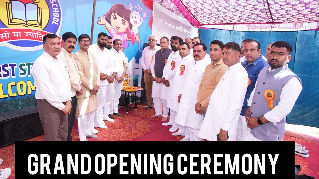 The Grand Opening Program 😀 @SHSHansi @HSNEntertainment #school #education #motivation 