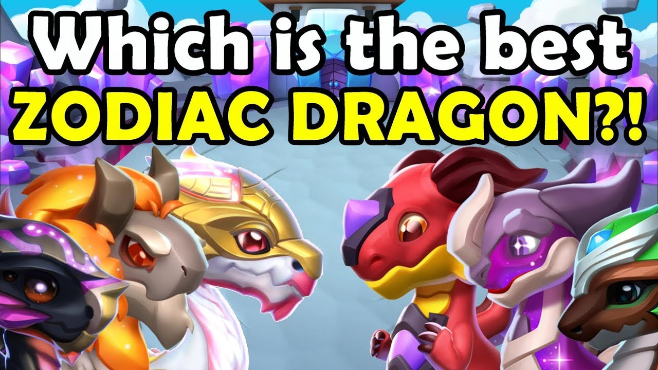 WHICH DRAGON Is the Best ZODIAC DRAGON In DML?! RATING THEM FROM 1 - 10 - DML #1286