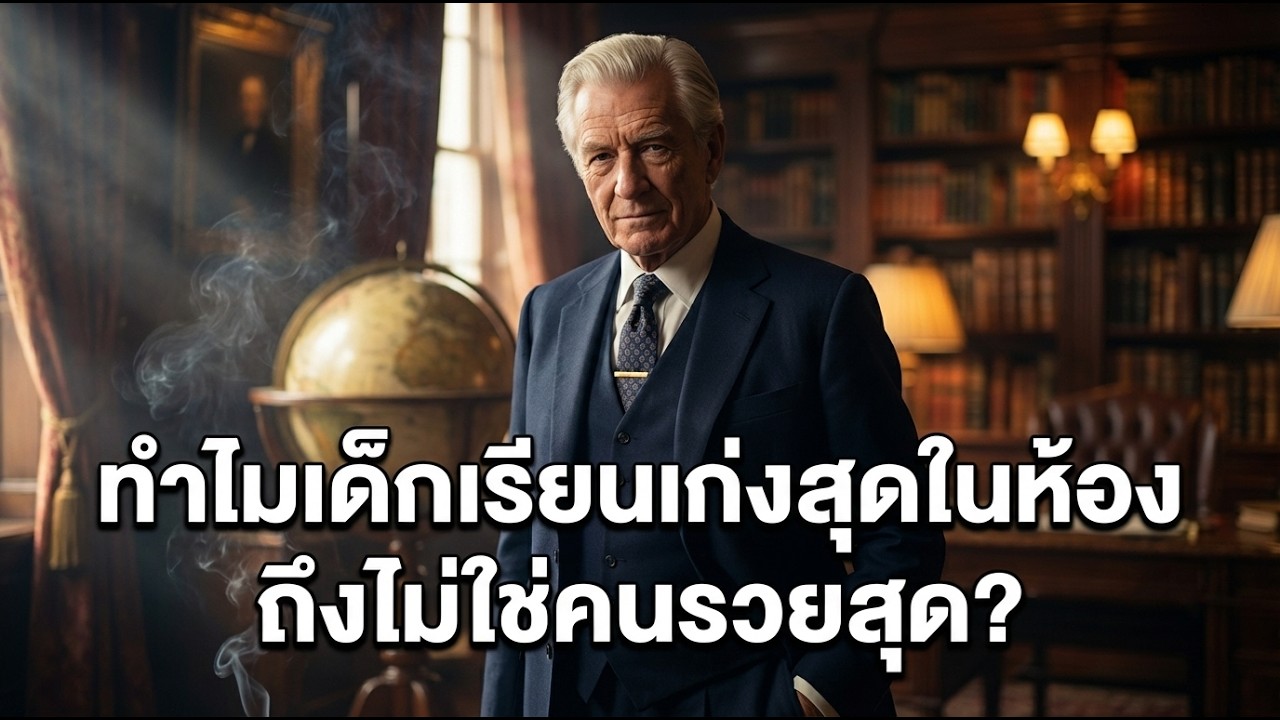 ทำไมเด็กเรียนเก่งสุดในห้อง ถึงไม่ใช่คนรวยสุด? ความลับที่โรงเรียนไม่เคยสอน | Podcast การเงิน การลงทุน