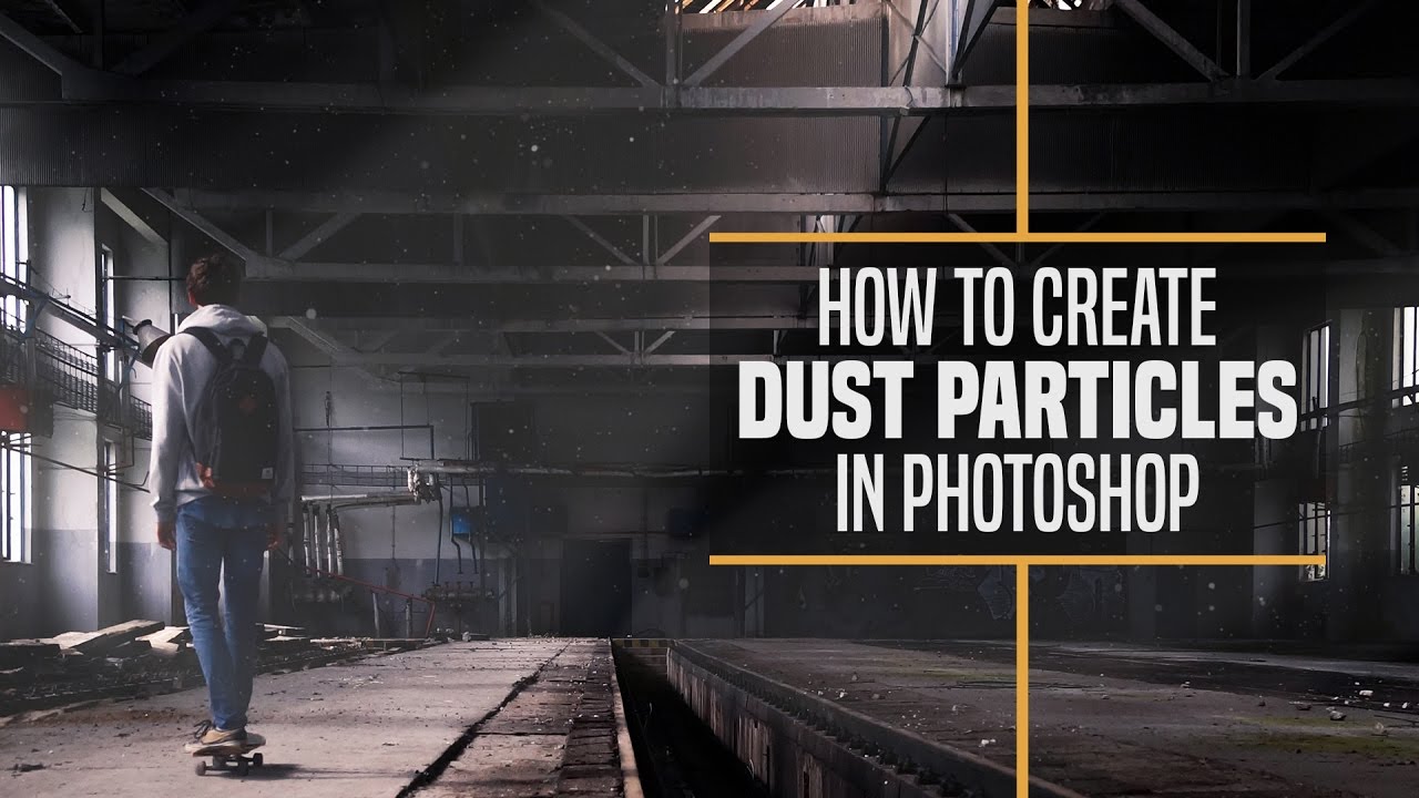 How to Create Dust Particles in Photoshop - PHOTOSHOP TUTORIAL
