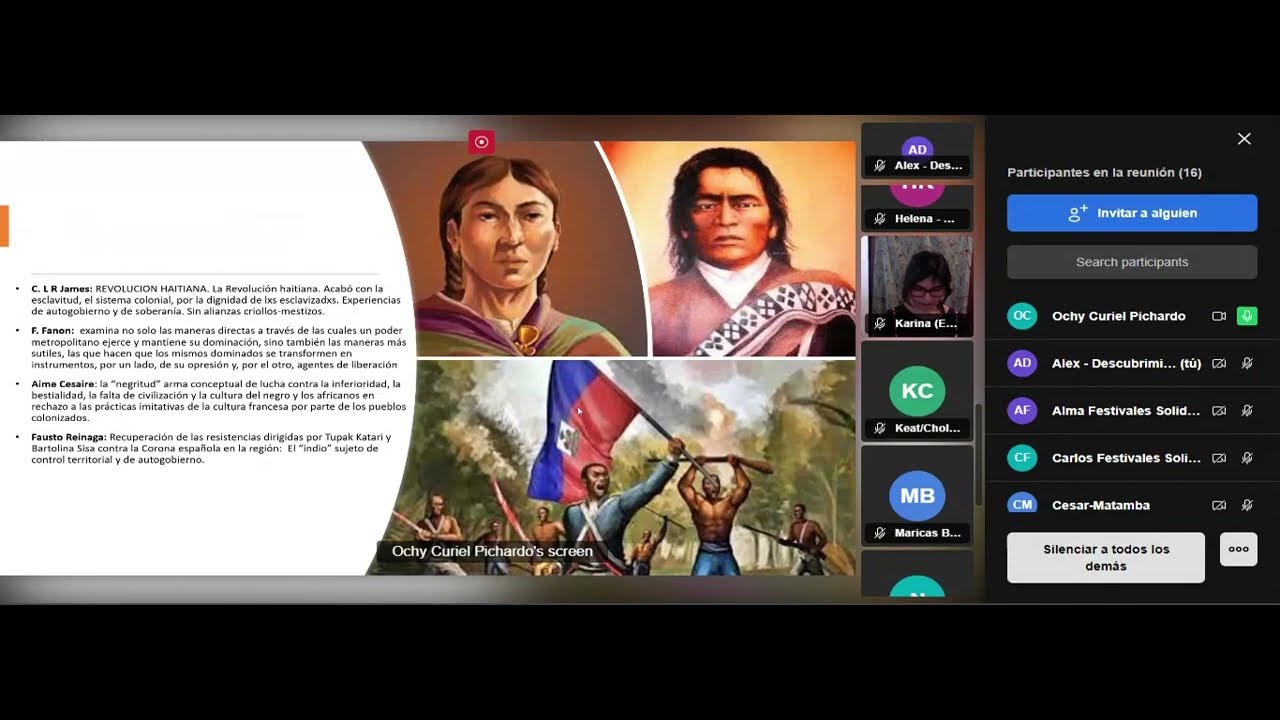 Anticolonial, descolonial, decolonial y poscolonial. Diferencias y semejanzas. Por Ochy Curiel.