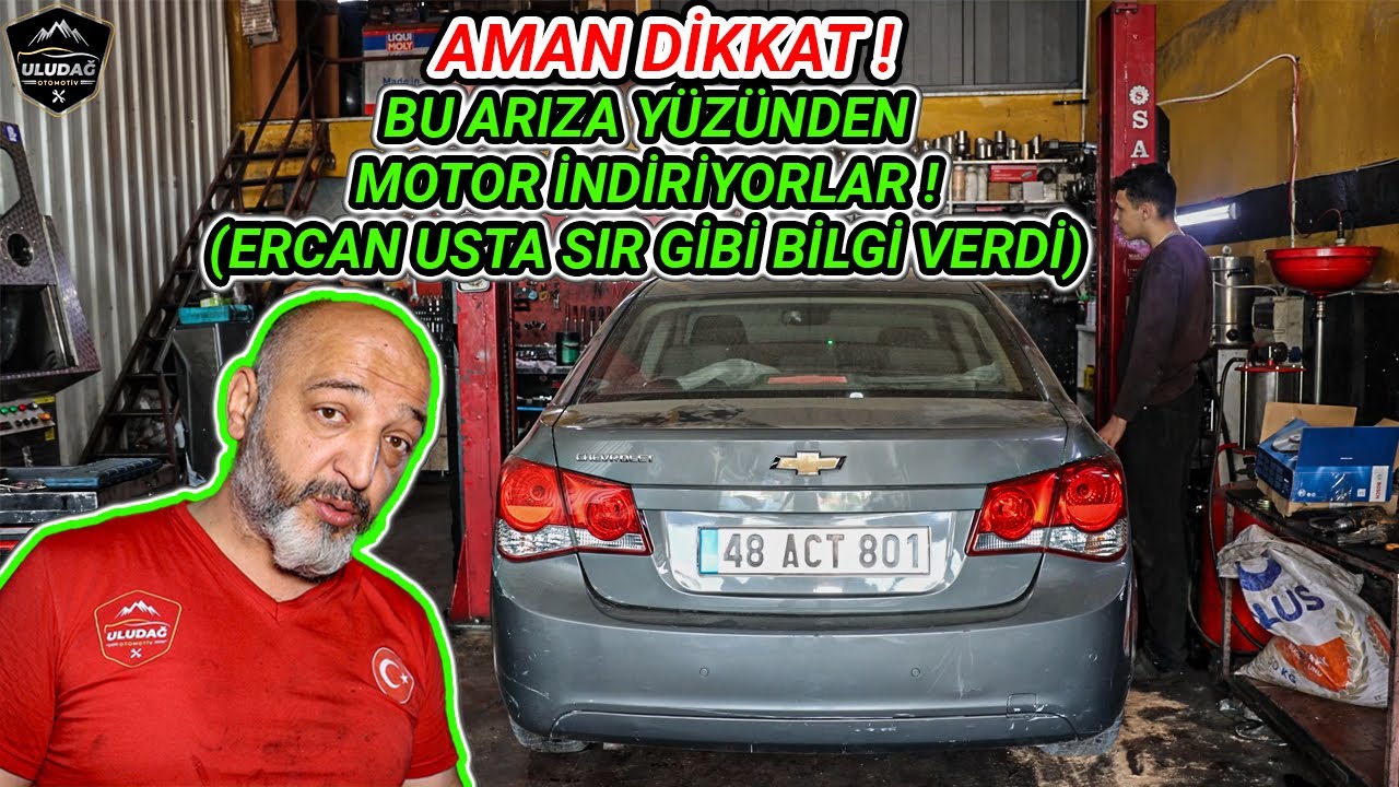 CHEVROLET VE OPEL ARAÇLAR DA GİZLİ SUYA YAĞ BASMA ARIZASININ ÇÖZÜMÜ! (Chevrolet Cruze 1.6 Motor)