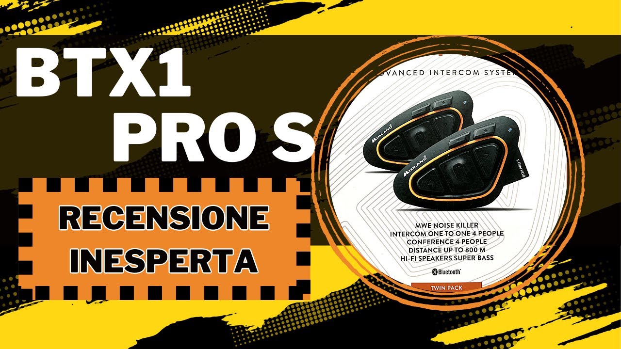 MIDLAND BTX1 PRO S - 🎧  Recensione e installazione 🔧 dell'INESPERTO