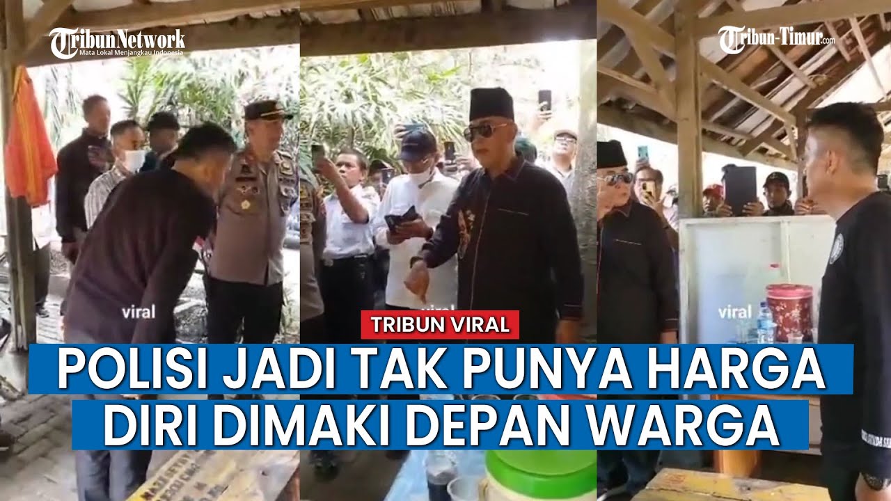 Perwira Polri Diam Saja Anggota Polisi Dimaki-maki Pimpinan Pondok Pesantren Al Zaytun