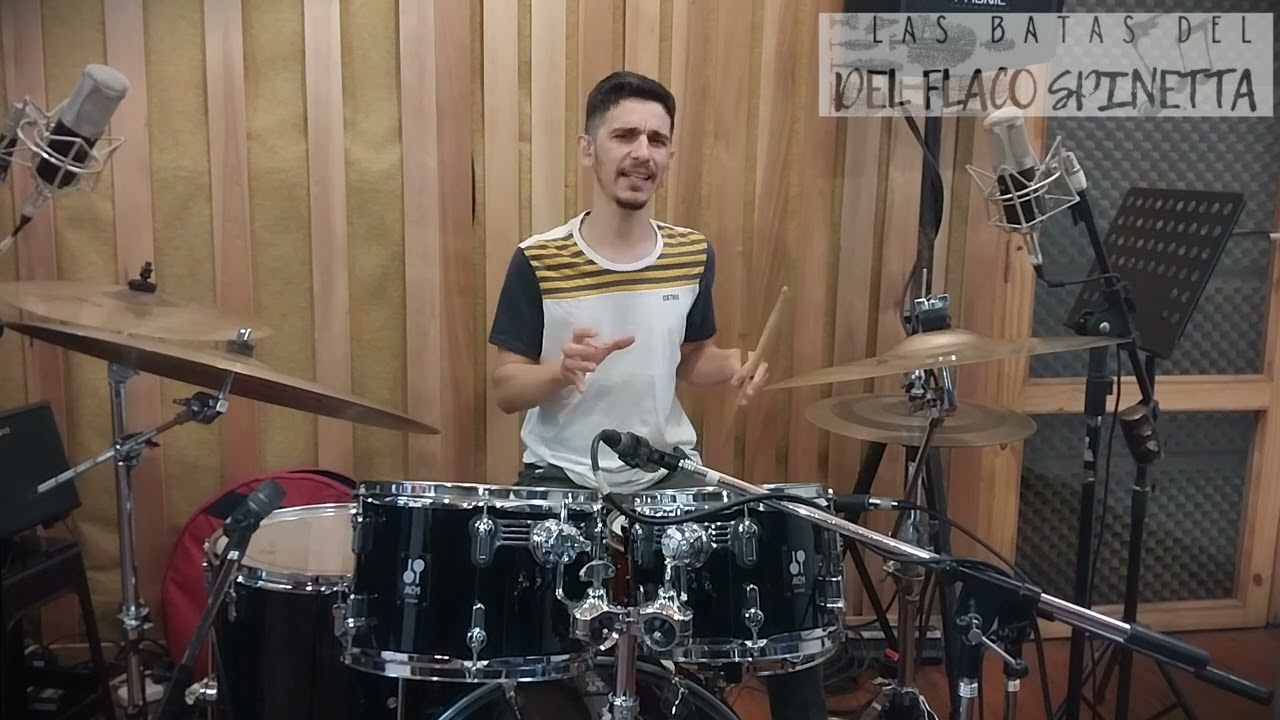 4 - Las batas del flaco Spinetta  - Alma de Diamante #tutorial #drumcover