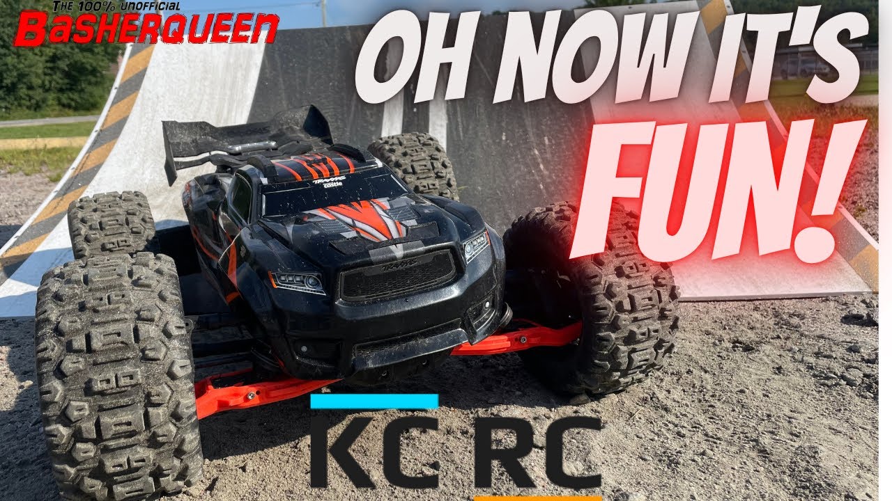 Улучшения саней Traxxas (KCRC, The Basherqueen, Castle MMX8S)