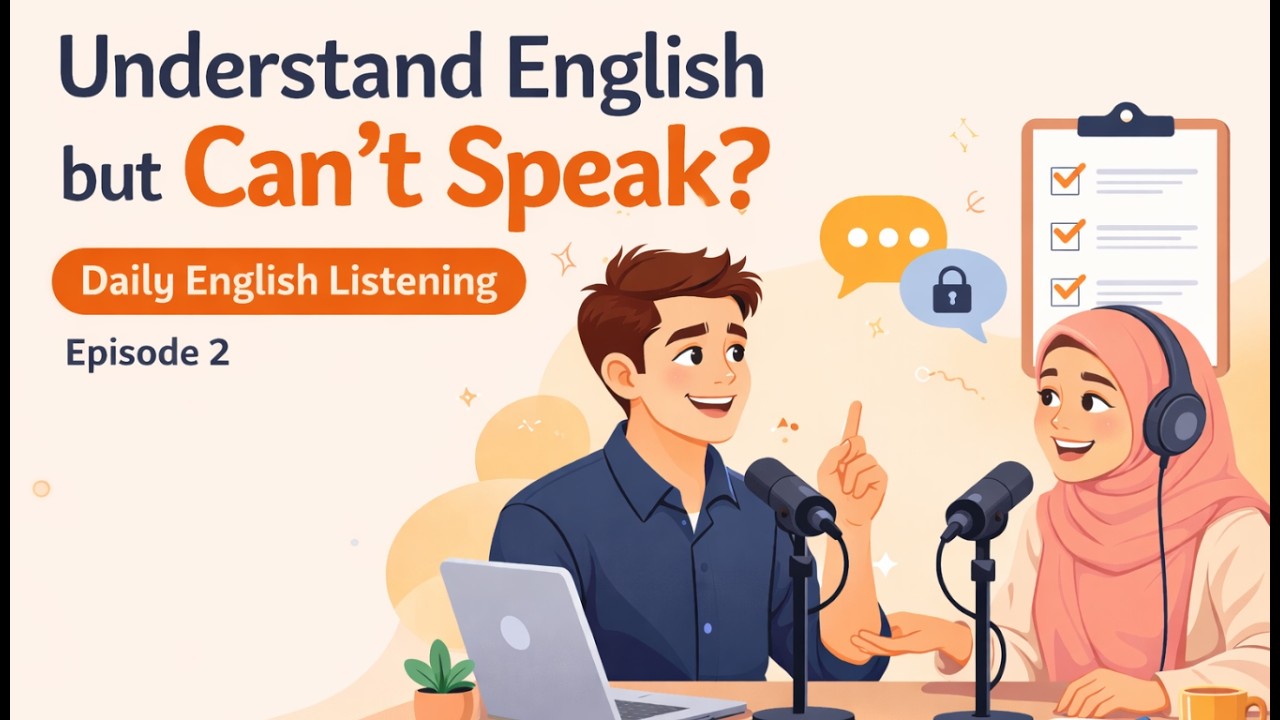 Understand English but Can’t Speak? 8 Powerful Tips to Start Speaking | Daily English Listening Ep 2