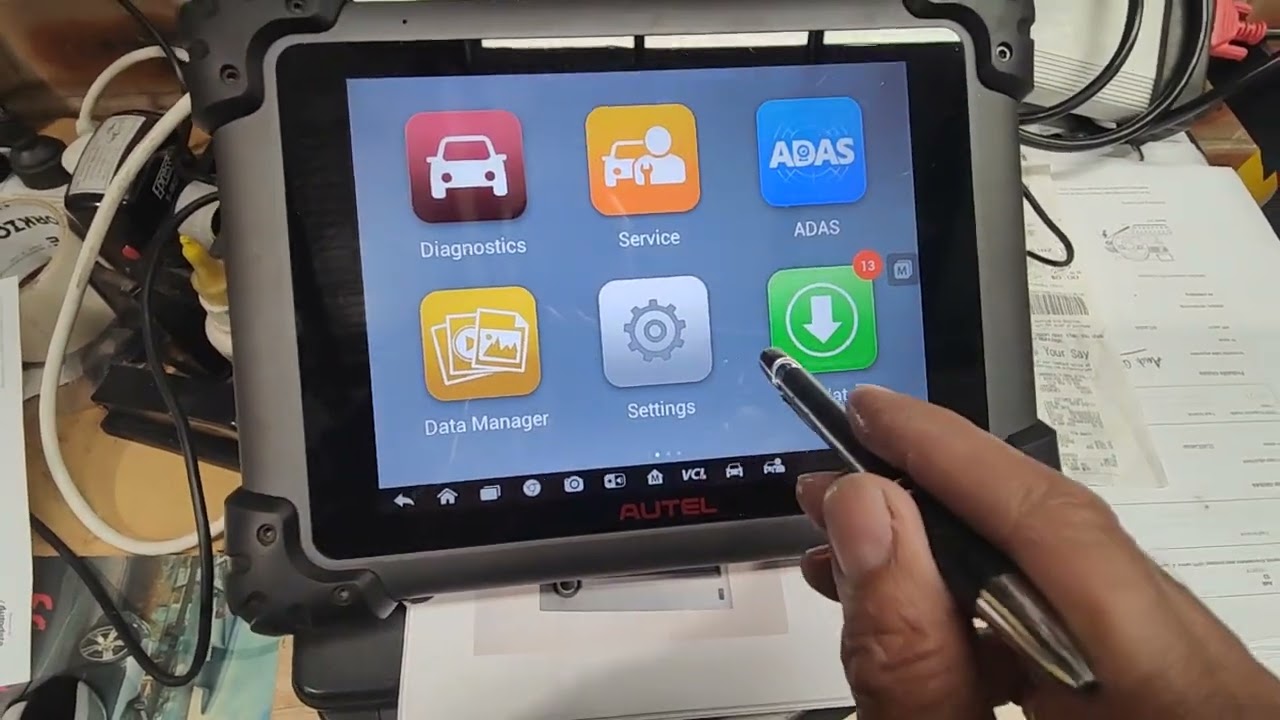 Autel Scanner - How to move files to SD external memory card
