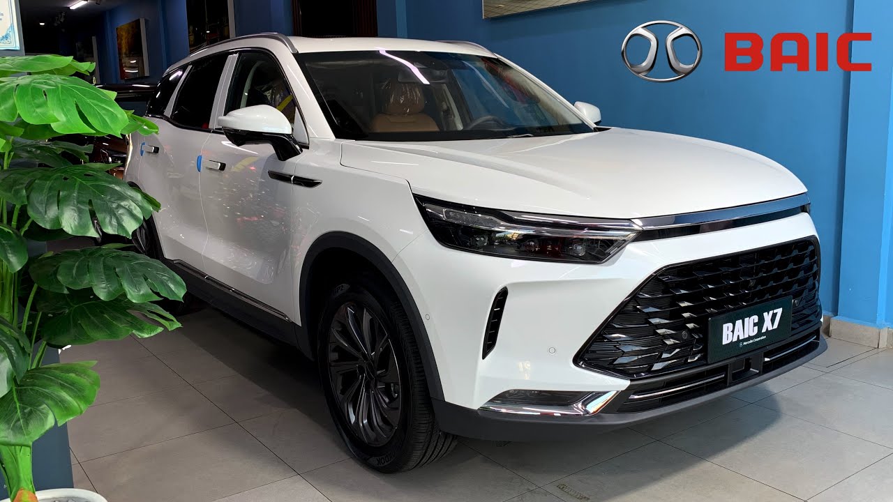 First Look! New BAIC X7 Premium SUV - Exterior and Interior Details