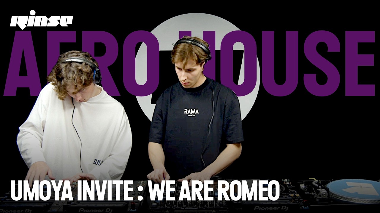 Umoya w/ WE ARE ROMEO (Afro-House DJ Set) | Rinse France