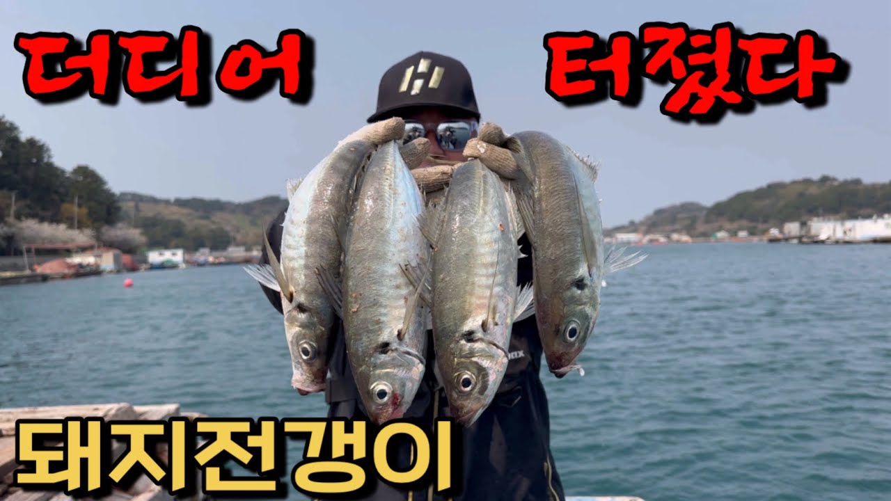 드디어 터졌다!!! 올해는 초반시즌부터 씨알이 후덜덜 합니다!! 3시간만에 조기철수!!