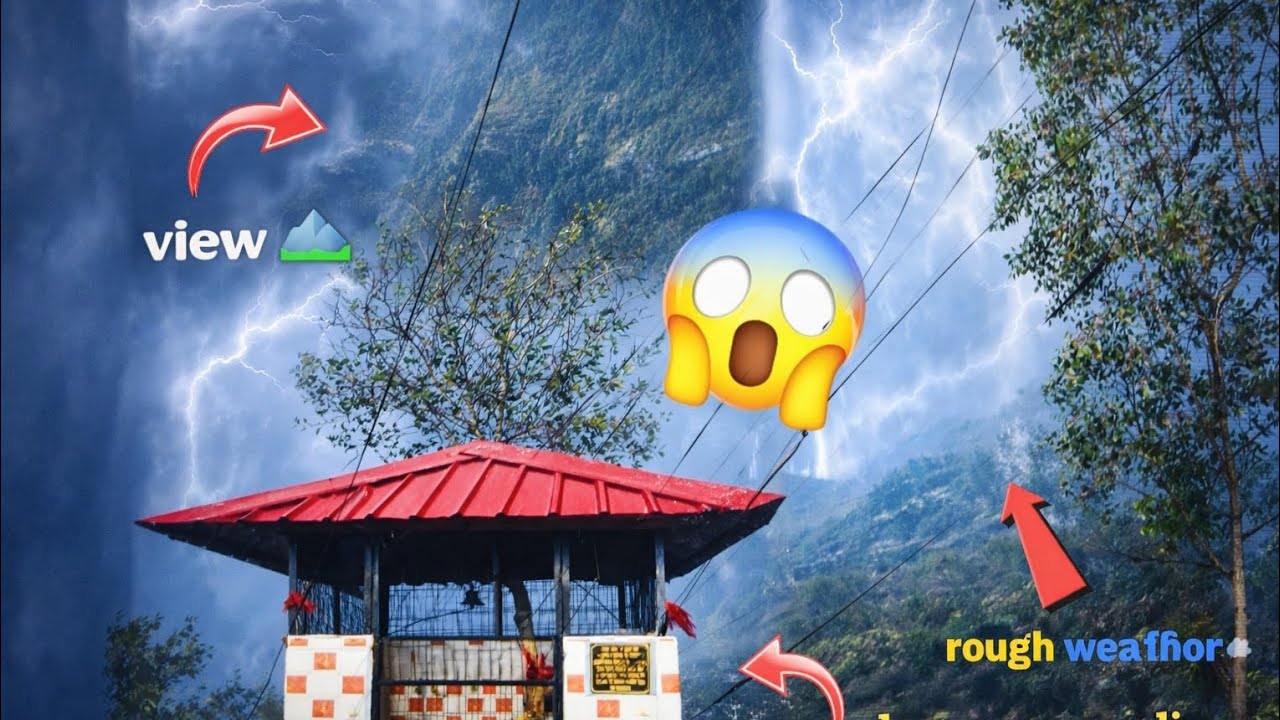 Rough weather or सुंदर नज़ारा 🥰❤️।। Rough weather bhut jyada ho gya।। New vlog। Daily vlogging 