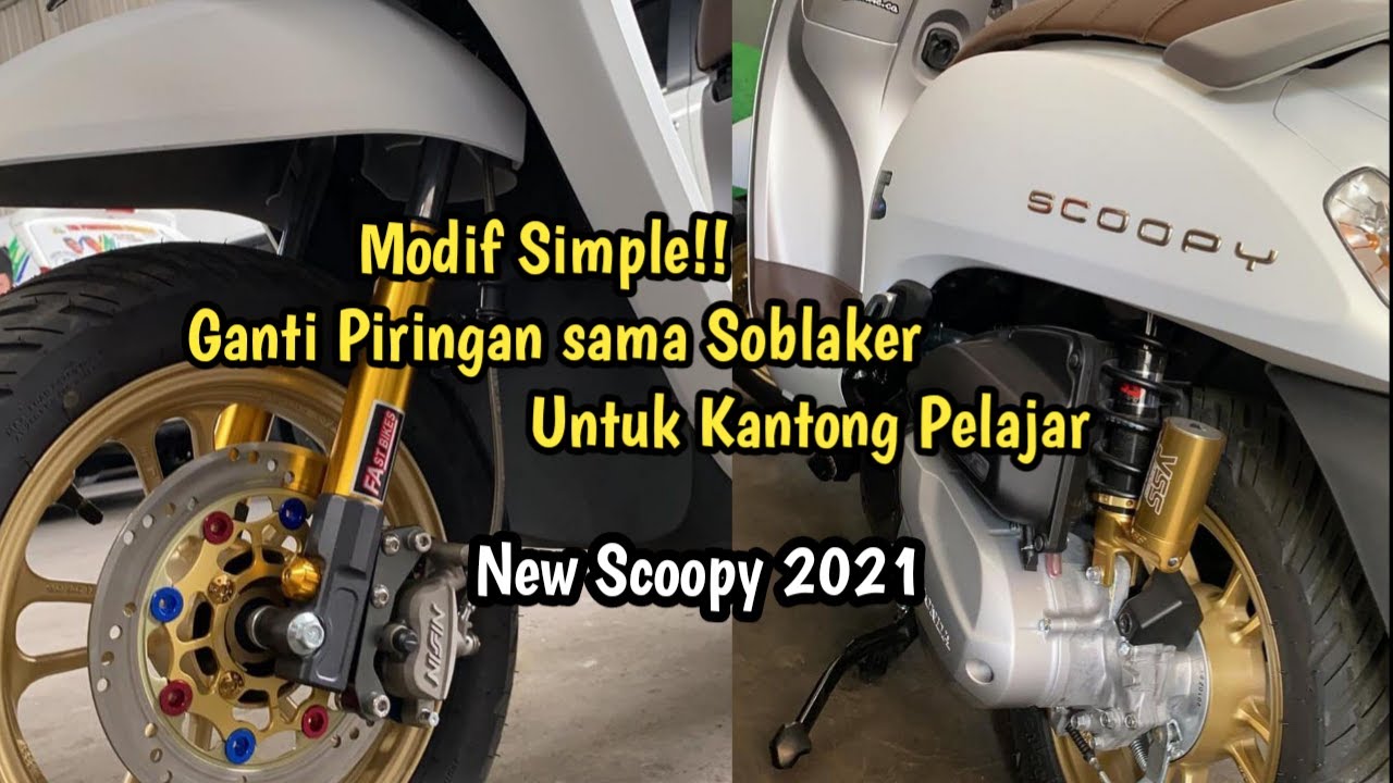 Modifikasi Simple New Scoopy 2021❓