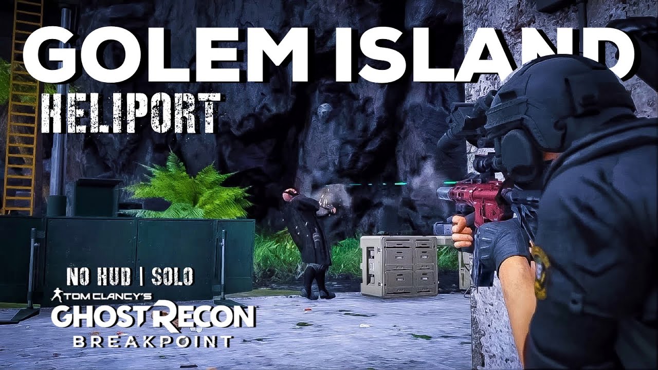 GHOST RECON BREAKPOINT | GOLEM ISLAND | HELIPORT | NO HUD | SOLO
