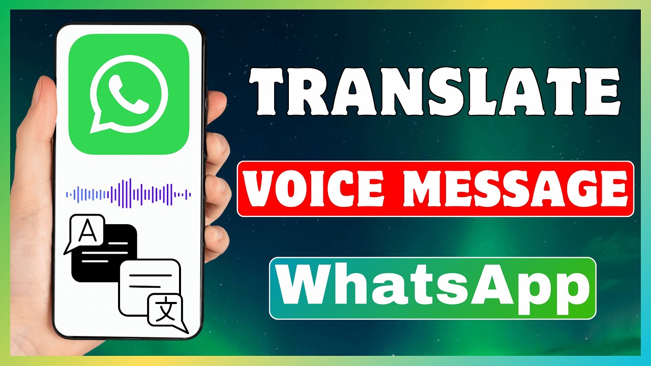 Как перевести голосовое сообщение в WhatsApp | Голос в текст в WhatsApp
