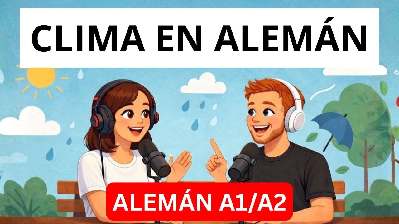 Hablar del clima en alemán | Conversación fácil en alemán para principiantes (A1–A2)