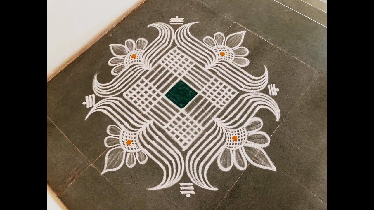 Easy padikolam designs| Simple muggulu designs| easy rangoli designs| Beginners kolam
