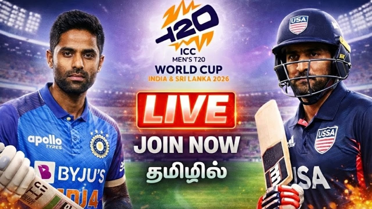🔥IND vs USA–T20 World Cup 2026 | Cricket 24 LIVE | தமிழில் | Surya Kumar Yadav special innings