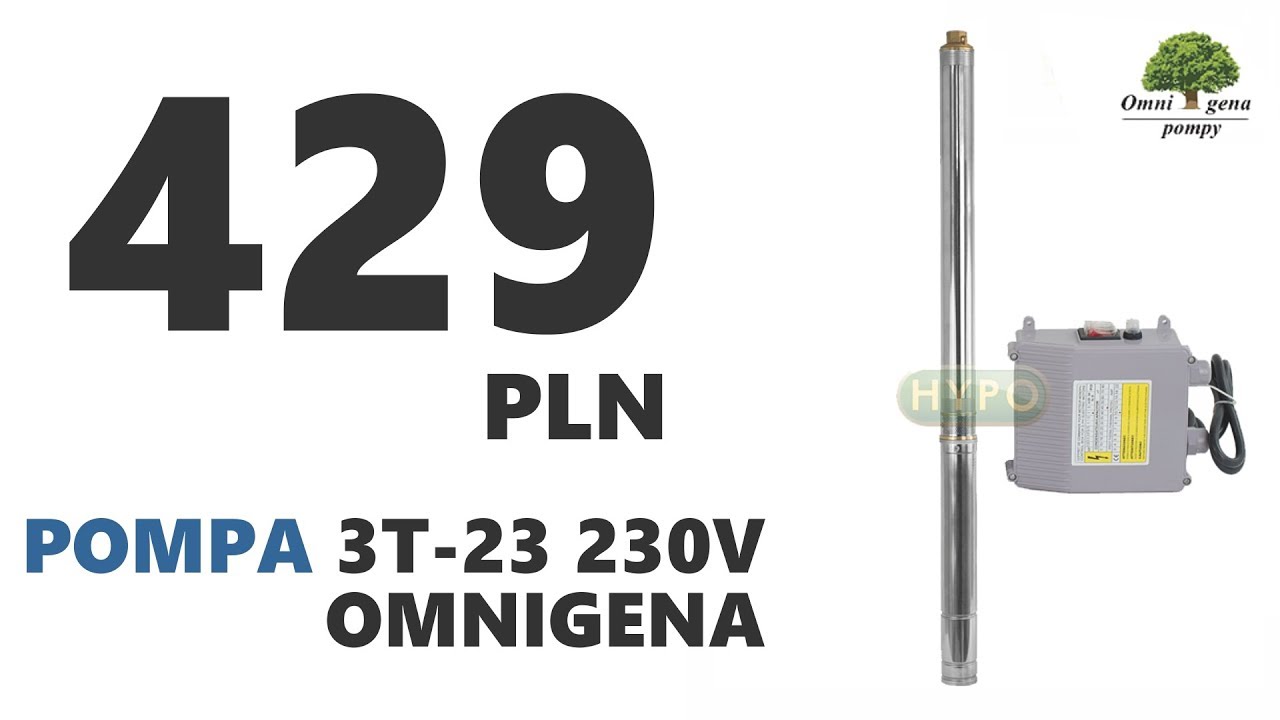 Pompa 3T-23 230V Omnigena