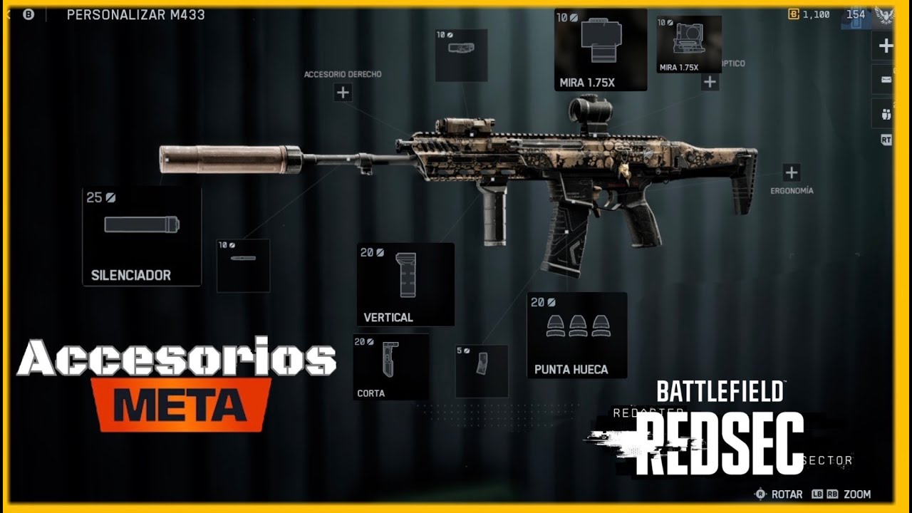 LOS MEJORES ACCESORIOS PARA ARMA en BATTLEFIELD 6 Y RED SEC
