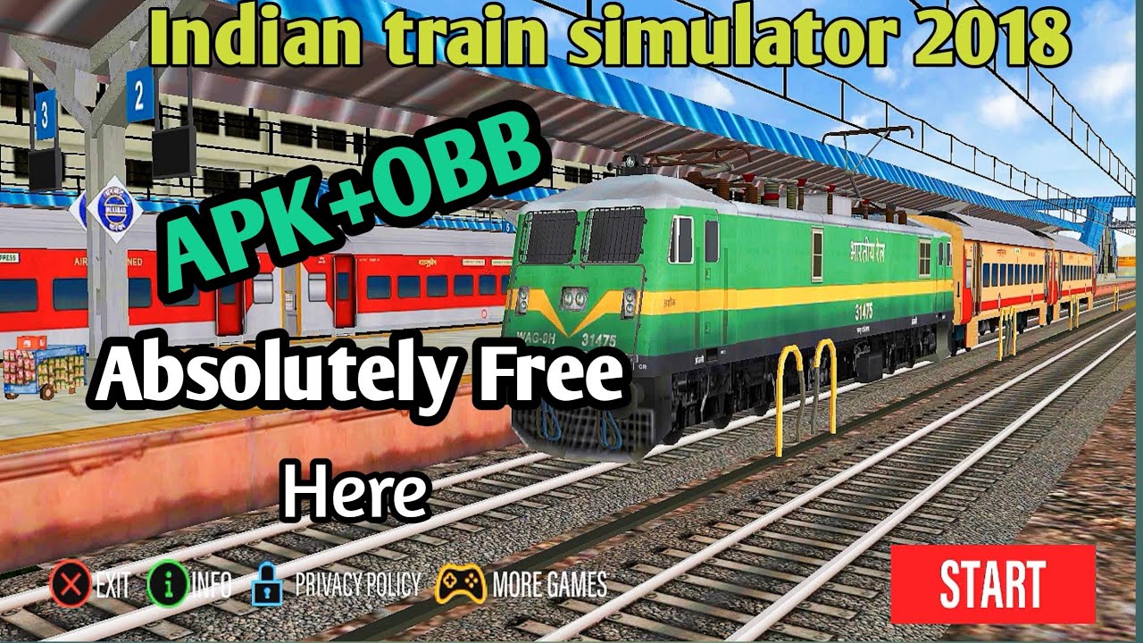 indian train simulator 2018 |APK+OBB| how to download and install Android device free one step only