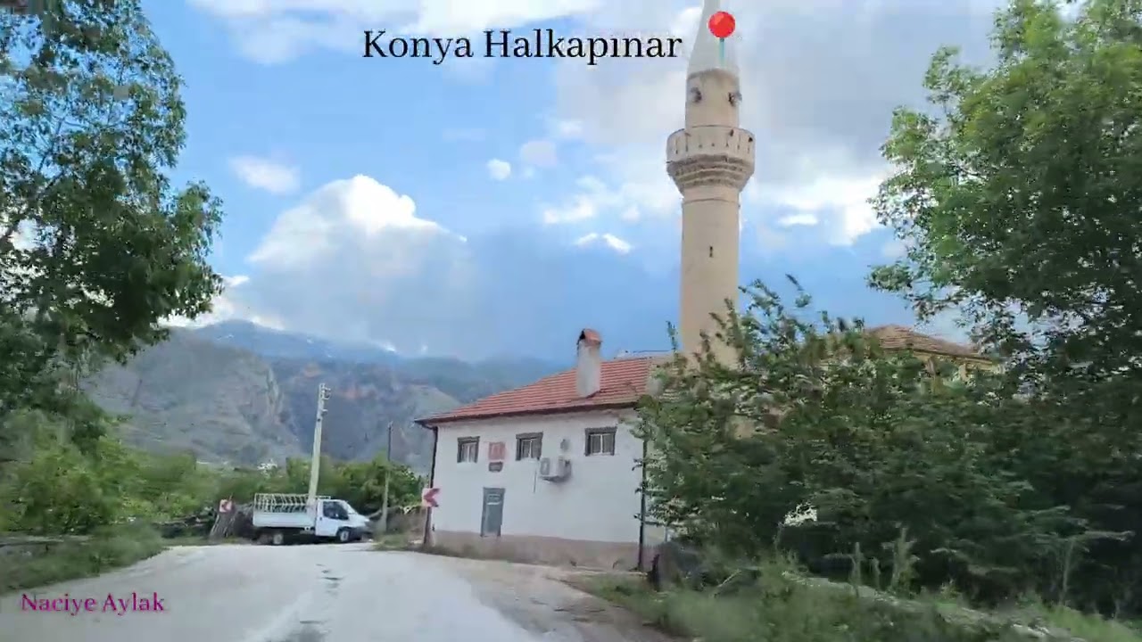 #Konya #Halkapınar Yol videosu