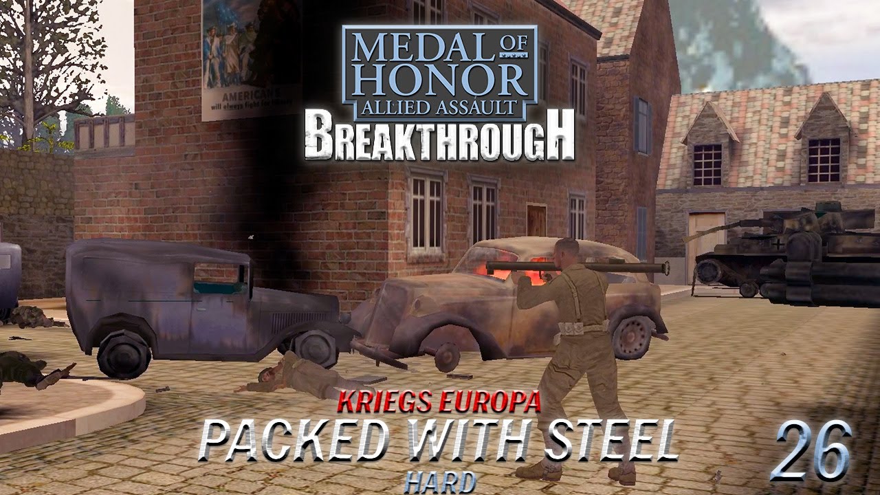 Medal of Honor AA Kriegs Europa: Packed with Steel | Hard Gameplay